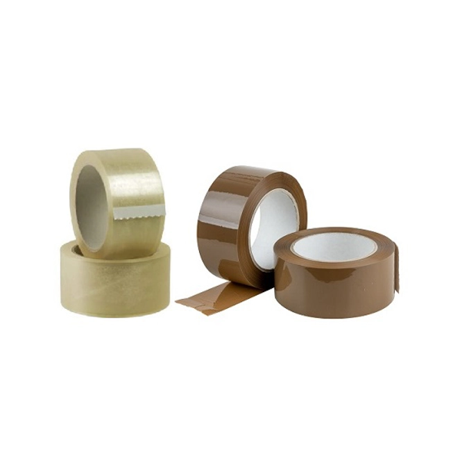 Vendita online Nastro adesivo avana e trasparente 50 mm X 66 mt